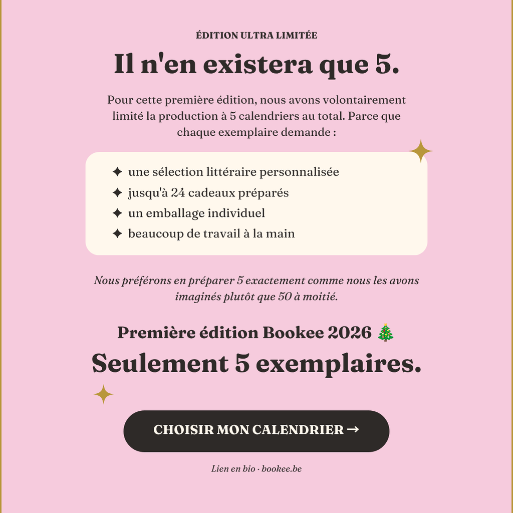 Calendrier de l’Avent littéraire Bookee 2026