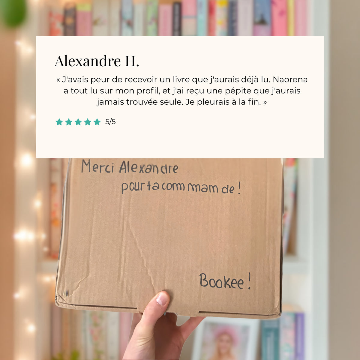 Bookee Découverte - Une box de livres choisie pour vous