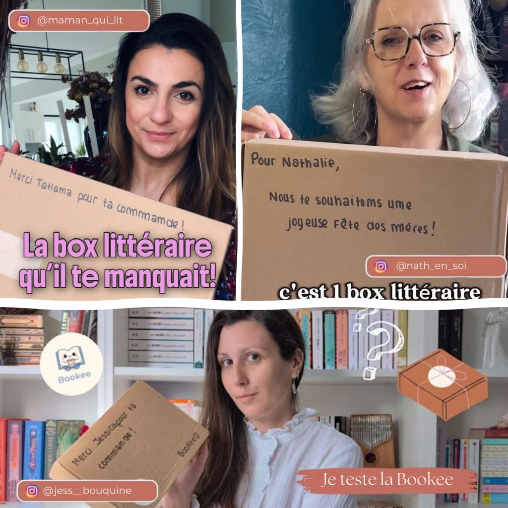 Bookee Signature - Votre box livre sur-mesure