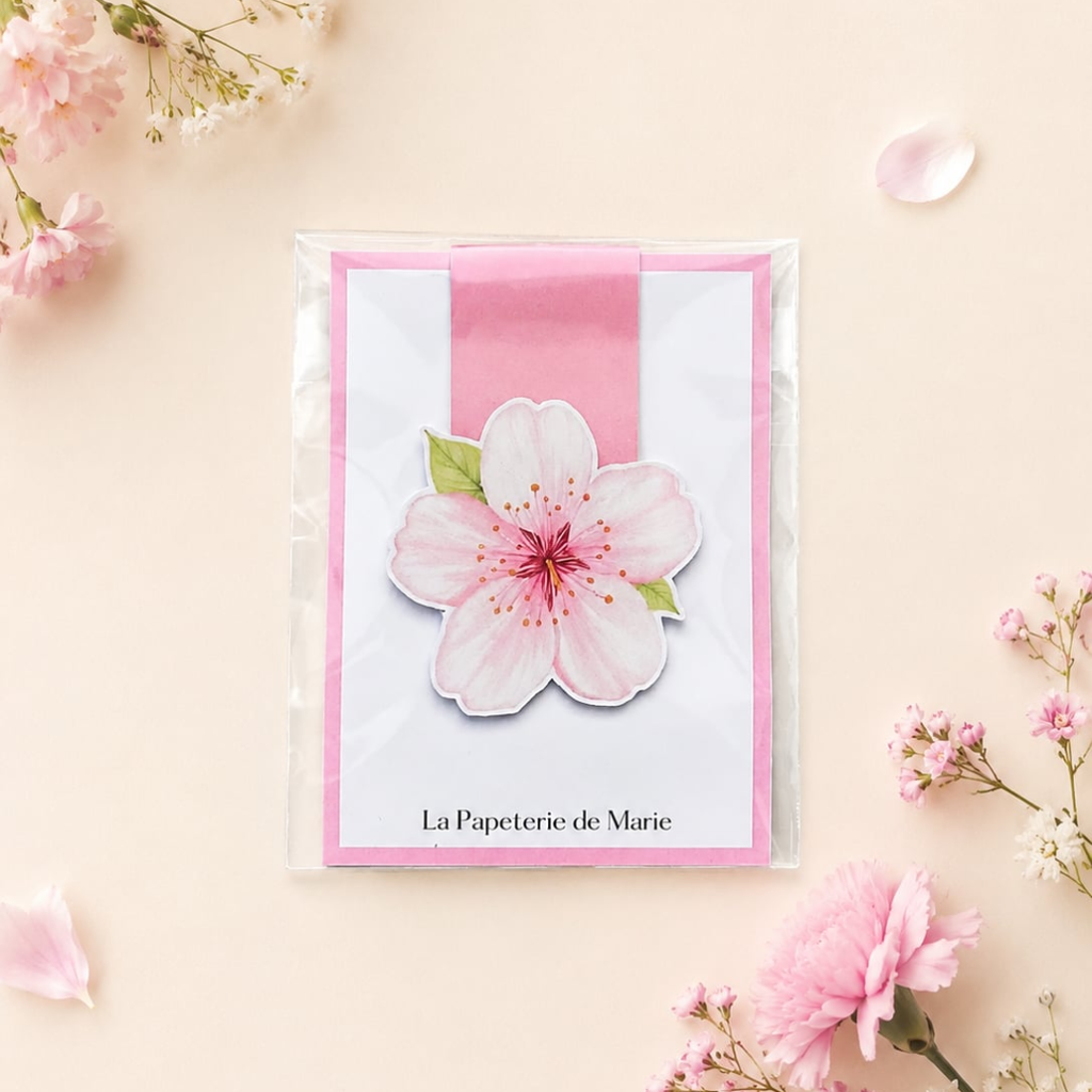 Marque-page "fleur"